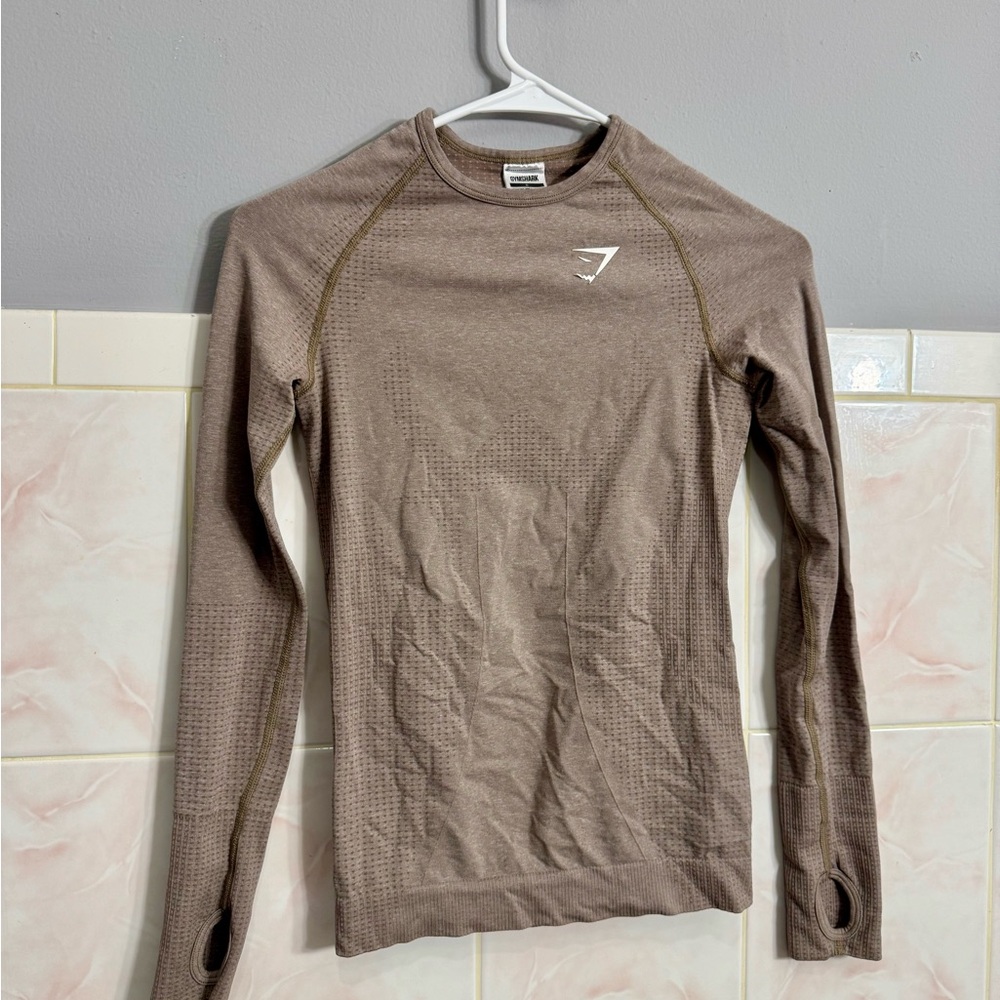 Gymshark Brown Muscle Tee